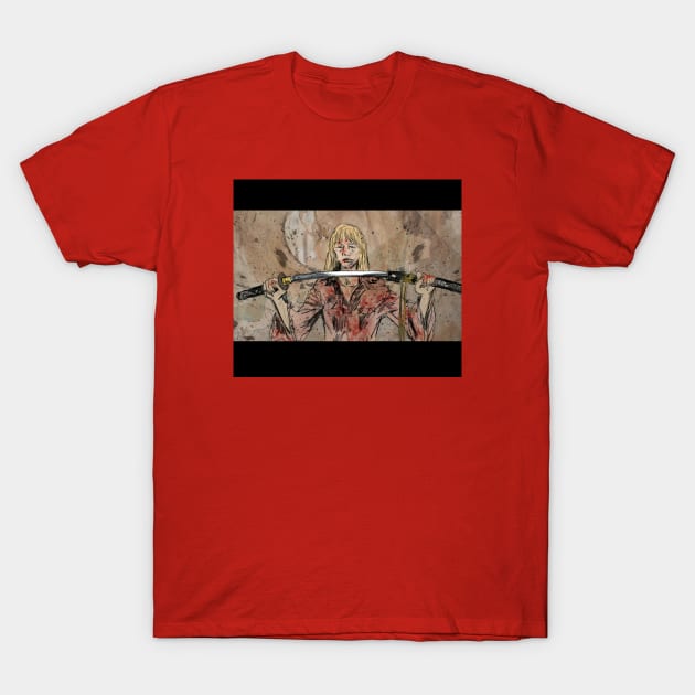 The Bride T-Shirt by Tryptic Press